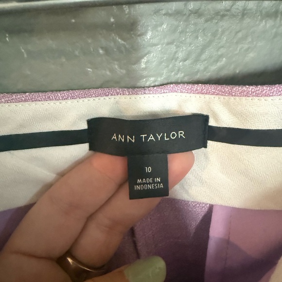 Ann Taylor Lilac Trousers - Picture 9 of 10